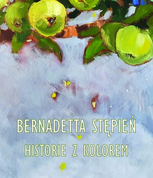 Plakat do wystawy pasteli "Historie z kolorem"