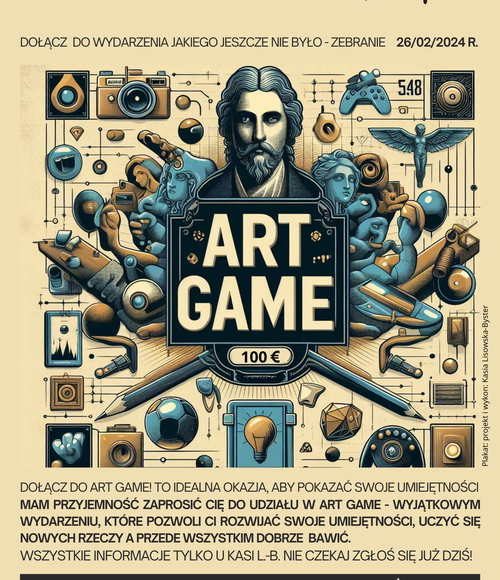 art game www-plakat