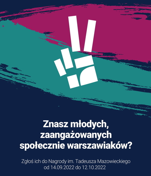 Nagroda Prezydenta m.st. Warszawy dla osób młodych działających na rzecz społeczeństwa obywatelskiego im. Tadeusza Mazowieckiego